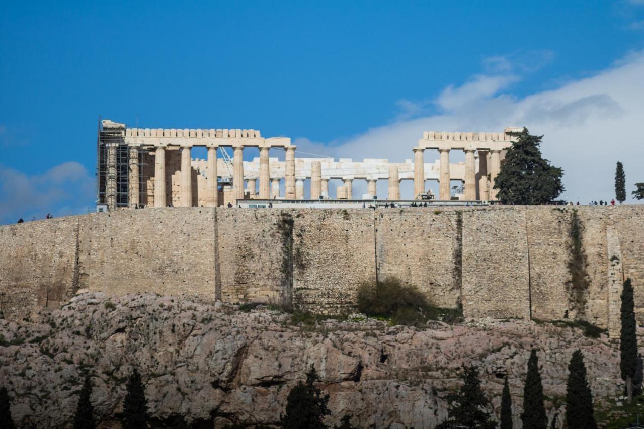Modern-Vintage Apartment By Acropolis Museum Athens Exterior photo